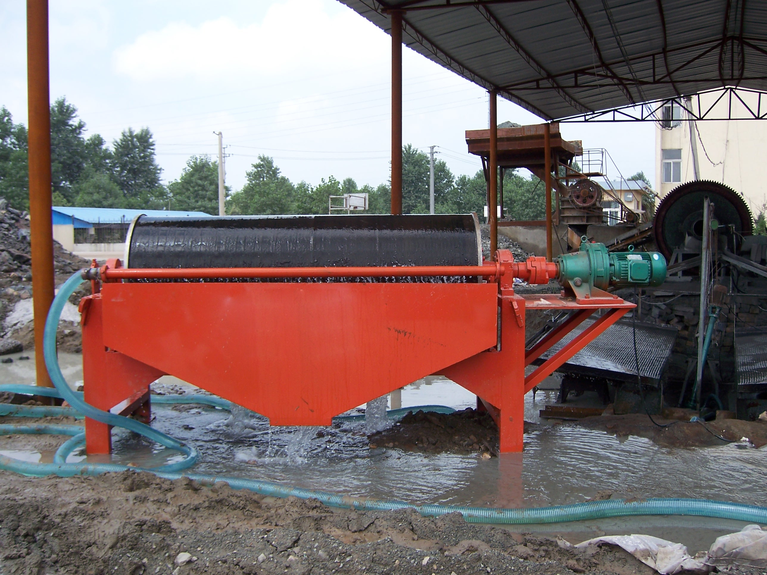 永磁濕式磁選機(jī) 永磁濕式磁選機(jī)